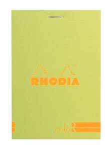Rhodia - Rhodia Rs12966 Basic 8,5X12Cm Çizgili Blok Anise Kapak
