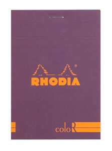 Rhodia - Rhodia Rs12970 Basic 8,5X12Cm Çizgili Blok Pure Kapak