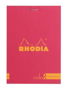 Rhodia - Rhodia Rs12972 Basic 8,5X12Cm Çizgili Blok Rasperry Kapak