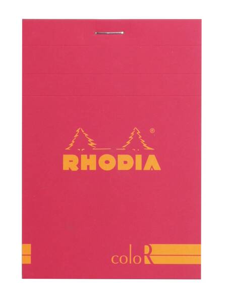 Rhodia Rs12972 Basic 8,5X12Cm Çizgili Blok Rasperry Kapak - 1