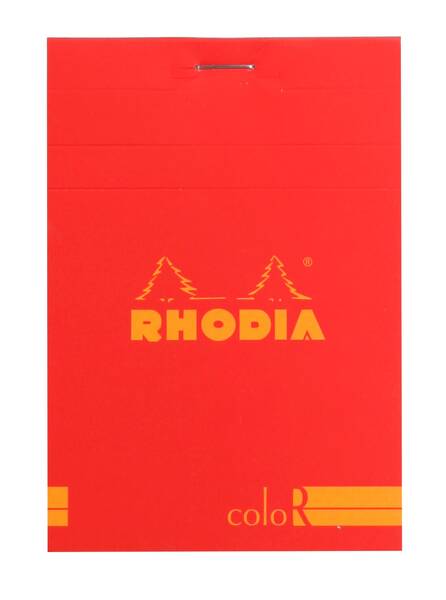 Rhodia Rs12973 Basic 8,5X12Cm Çizgili Blok Poppy Kapak - 1