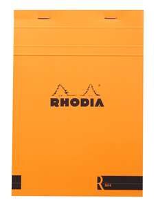 Rhodia - Rhodia Rs162011 Basic A5 Çizgili Blok Turuncu Kapak 90Gr