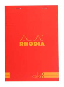 Rhodia - Rhodia Rs16973 Basic A5 Çizgili Blok Poppy Kapak 90Gr