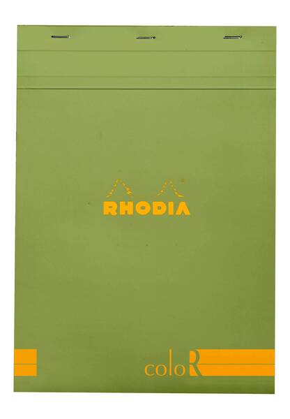 Rhodia Rs18966 Basic A4 Çizgili Blok Anis Kapak 90G