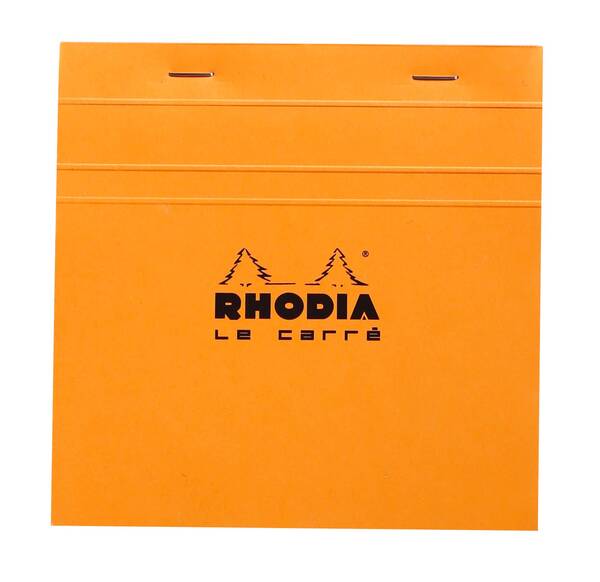 Rhodia Rt148200 Basic 14,8X14,8cm Kareli Blok Turuncu