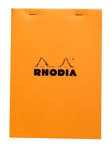 Rhodia - Rhodia Rt15200 Basic A5 Kareli Blok Turuncu