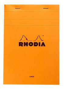 Rhodia - Rhodia Rt15600 Basic A5 Çizgili Blok Turuncu