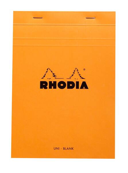 Rhodia Rt16000 Basic A5 Çizgisiz Blok Turuncu