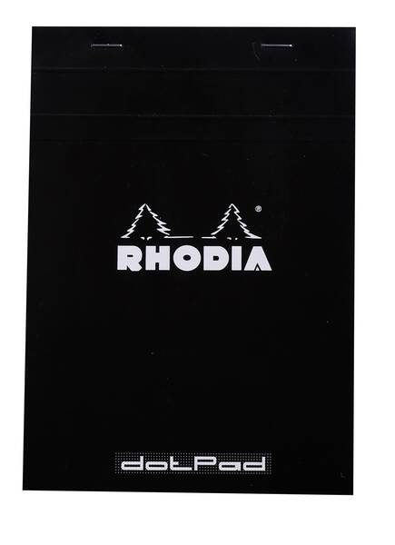 Rhodia Rt16559 Basic A5 Dot(Noktalı) Blok Siyah