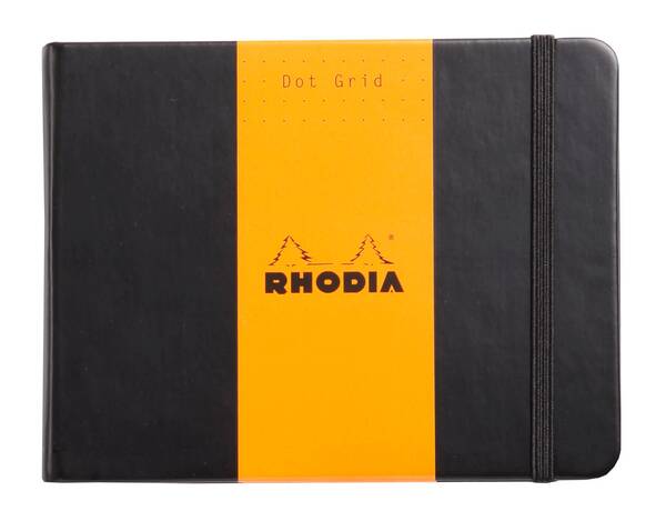 Rhodia Rw118039 Wepnote Book 14X11Cm Çizgili Defter Siyah