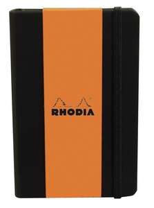 Rhodia - Rhodia Rw118069 Wepnote Book 9X14Cm Çizgili Defter Siyah