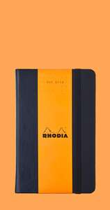 Rhodia - Rhodia Rw118569 Wepnote Book 9X14Cm Dot(Noktalı) Defter Siyah