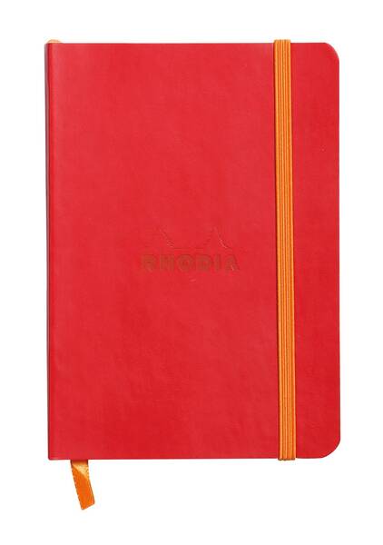 Rhodia Ry117313 Hardcover A6 Çizgili Defter Poppi Kapak