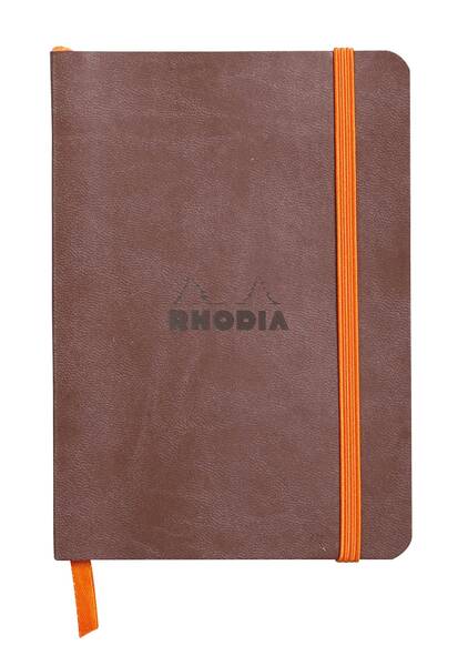 Rhodia Ry117353 Hardcover A6 Dot(Noktalı) Defter Choco Kapak