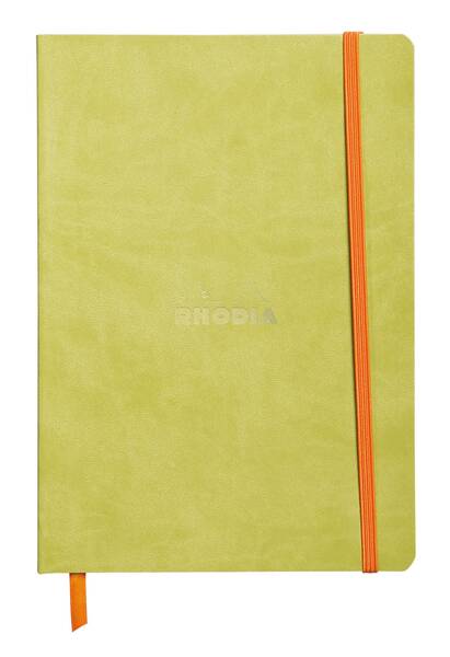 Rhodia Ry117456 Hardcover A5 Dot(Noktalı) Defter Anise Green Yumuşak