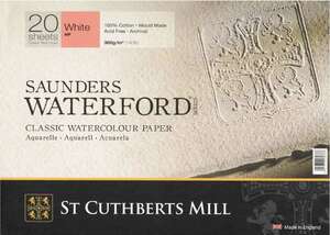 St Cuthberts Mill - Saunders Waterford Sulu Boya Defteri 300gr 41X31cm 20 Yaprak Sıcak Basım Dokusuz