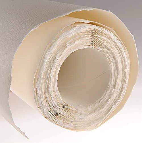 Saunders Waterford Rulo Sulu Boya Kağıdı 300gr 152X1000cm White HP Satin - 1