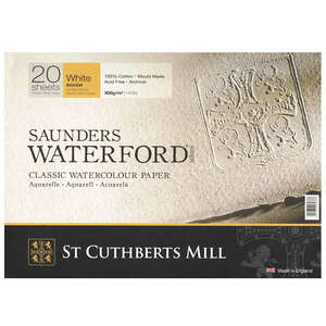 St Cuthberts Mill - Saunders Waterford Sulu Boya Defteri 300gr 41X31cm 20 Yaprak Kalın Doku