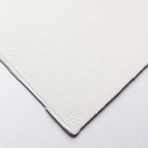 St Cuthberts Mill - Saunders Waterford Sulu Boya kağıdı 300gr Doğal Beyaz 56X76cm Kalın Doku
