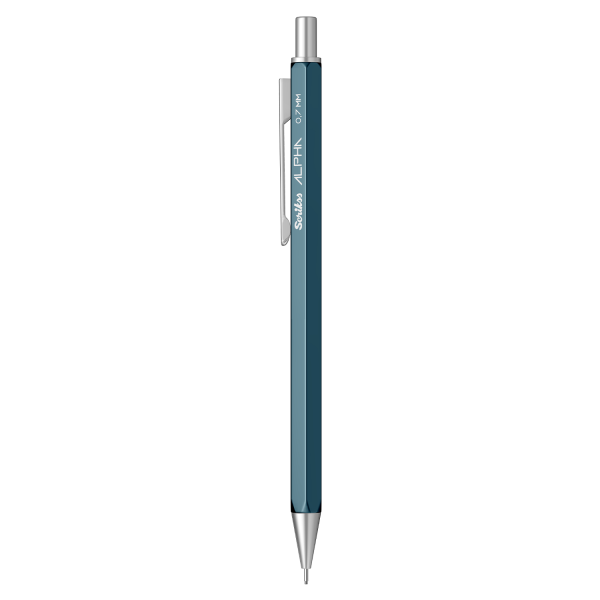 Scrikss Alpha Mekanik Kurşun Kalem 0.7 mm Mavi - 1