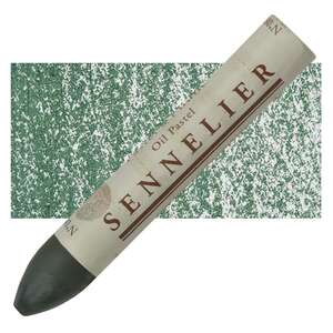 Sennelier - Sennelier Yağlı Pastel Boya Chrome Green Medium No:085