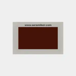 Seramiksır Sır Üstü Dekor Boyalar 100gr SD4708 Kızıl Kahve - Seramiksır