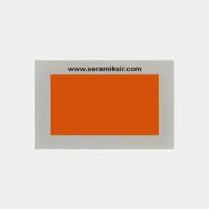 Seramiksır Sır Üstü Dekor Boyalar 100gr SD4903 Koral - Seramiksır