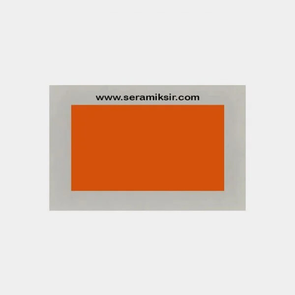 Seramiksır Sır Üstü Dekor Boyalar 100gr SD4903 Koral - Seramiksır