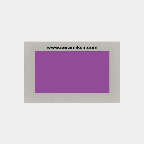 Seramiksır Sır Üstü Dekor Boyalar 100gr SD6000 Lila - Seramiksır