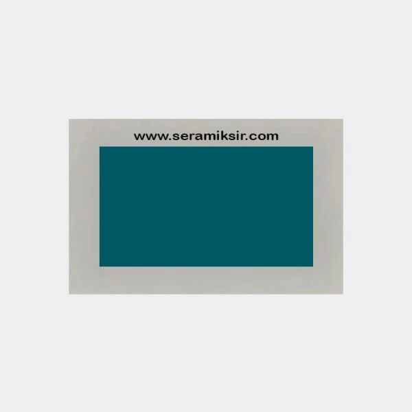 Seramiksır Sır Üstü Dekor Boyalar 100gr SD4400 Petrol Yeşil - Seramiksır