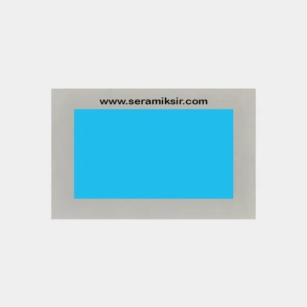 Seramiksır Sır Üstü Dekor Boyalar 100gr SD3402 Turkuaz Mavi - Seramiksır