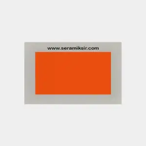 Seramiksır Sır Üstü Dekor Boyalar 100gr SD5100 Turuncu - Seramiksır