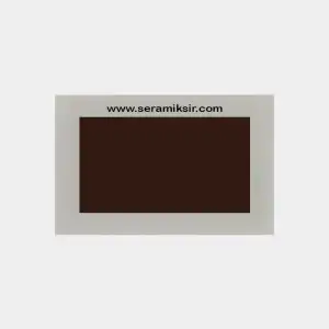 Seramiksır Sır Üstü Dekor Boyalar 100gr SD4608 Koyu Kahve - Seramiksır