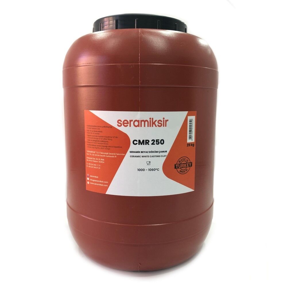 Seramiksır Seramik Döküm Çamur CMR250 25kg