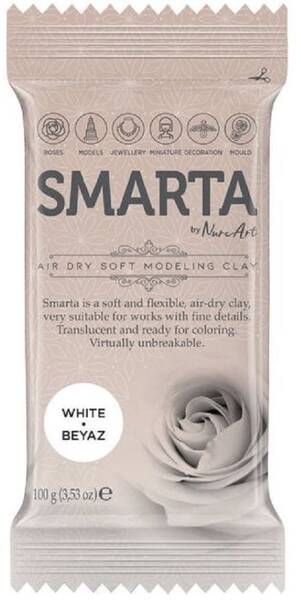 Smarta Modelleme Hamuru 100gr Beyaz - 1