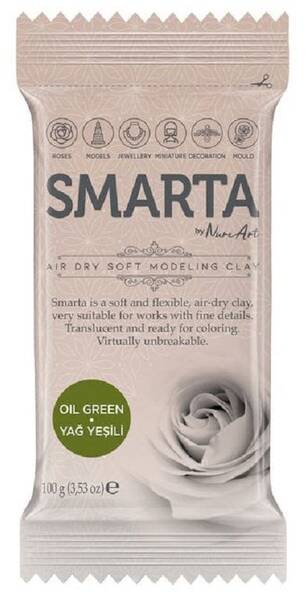 Smarta Modelleme Hamuru 100gr Yağ Yeşili - 1