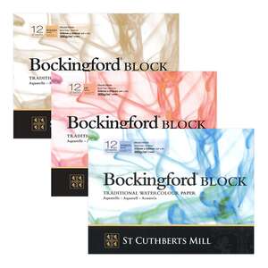 St Cuthberts Mill - ST. Cuthberts Mill Bockingford %100 Pamuk Suluboya Defterleri
