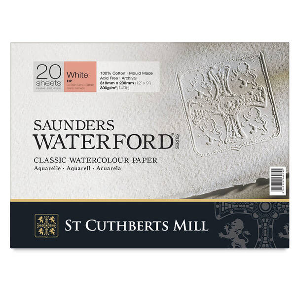 ST. Cuthberts Mill Saunders Waterford %100 Pamuk Suluboya Defterleri