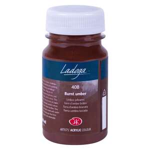 St. Petersburg Ladoga Akrilik Boya 100 Ml Burnt Umber - 1