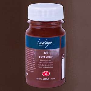 St. Petersburg Ladoga Akrilik Boya 100 Ml Burnt Umber - 2