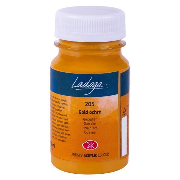 St. Petersburg Ladoga Akrilik Boya 100 Ml Gold Ochre - 1