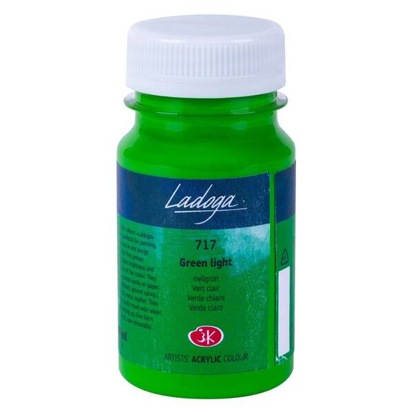 St. Petersburg Ladoga Akrilik Boya 100 Ml Green Light - 1