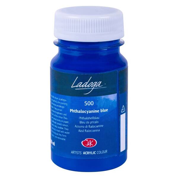 St. Petersburg Ladoga Akrilik Boya 100 Ml Phthalo Blue - 1