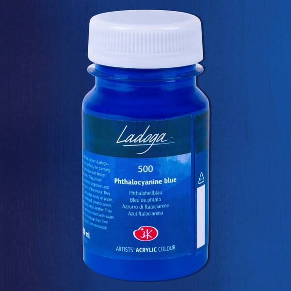 St. Petersburg Ladoga Akrilik Boya 100 Ml Phthalo Blue - 2