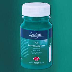 St. Petersburg Ladoga Akrilik Boya 100 Ml Phthalo Green - 2