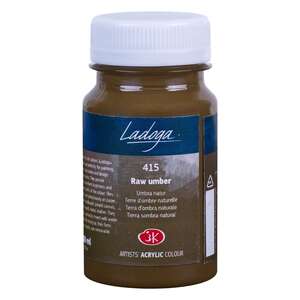 St. Petersburg Ladoga Akrilik Boya 100 Ml Raw Umber - 1