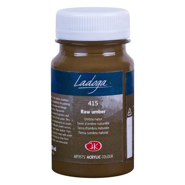 St. Petersburg Ladoga Akrilik Boya 100 Ml Raw Umber - 1