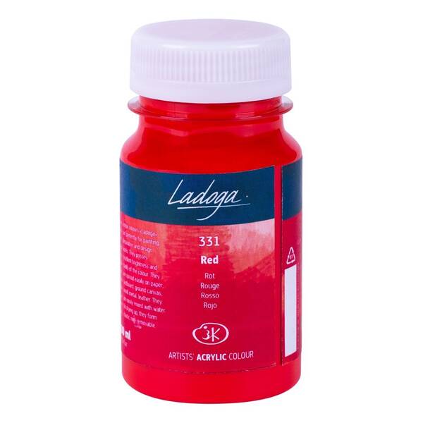 St. Petersburg Ladoga Akrilik Boya 100 Ml Red - 1