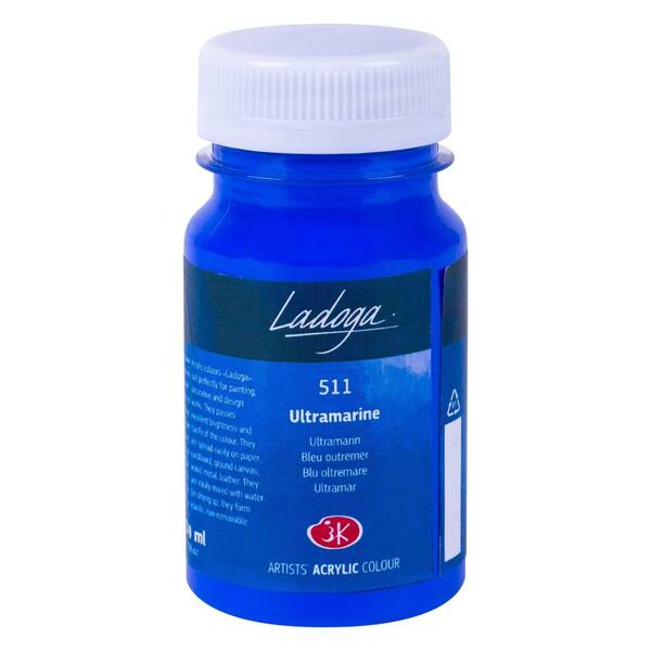 St. Petersburg Ladoga Akrilik Boya 100 Ml Ultramarine - 1