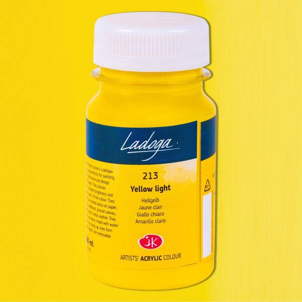 St. Petersburg Ladoga Akrilik Boya 100 Ml Yellow Light - 2